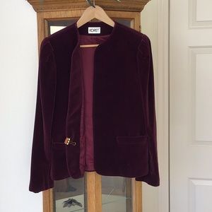 Vintage Koret velvet dress jacket